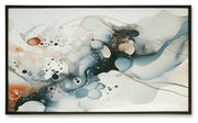 Foxenburg Blue/Amber/White Wall Art - A8000432