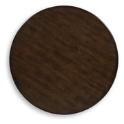 Frallyn Warm Brown Coffee Table and 2 Ends - T623T1