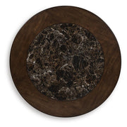 Frallyn Warm Brown Coffee Table and 2 Ends - T623T1