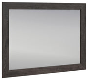Fraluna Charcoal Bedroom Mirror - PCB3370-36