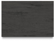 Fraluna King Panel Bed, Dresser, Mirror and 2 Nightstands in Charcoal - PKG021663