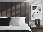 Fraluna King Panel Storage Bed and Dresser in Charcoal - PKG021684