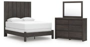 Fraluna Queen Panel Bed, Dresser and Mirror - PCB3370B3