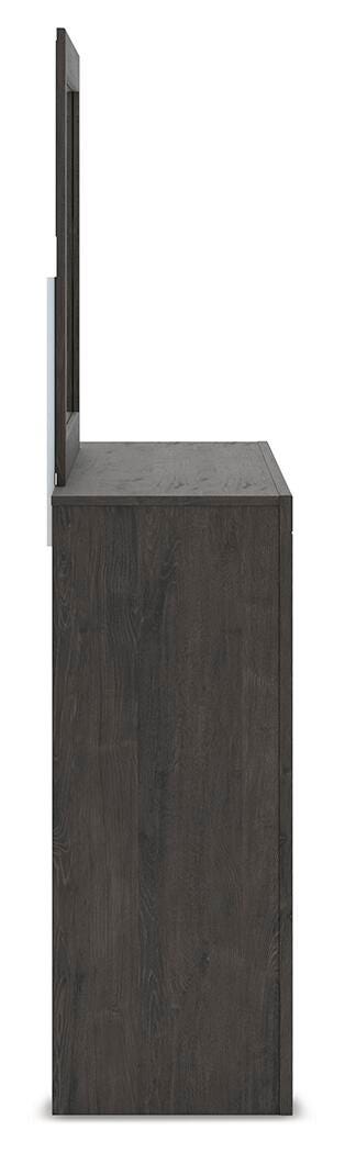 Fraluna Queen Panel Bed, Dresser and Mirror - PCB3370B3