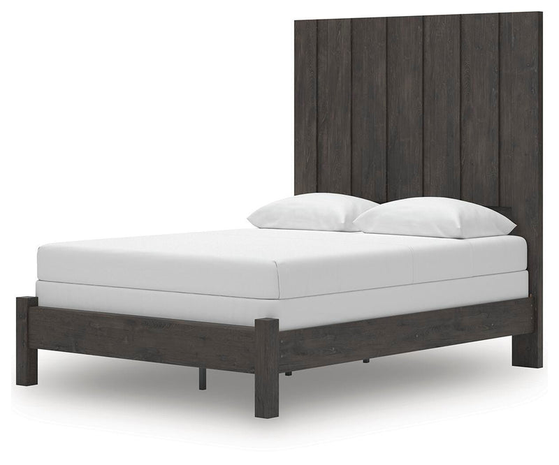 Fraluna Queen Panel Bed, Dresser, Mirror, and Nightstand - PCB3370B10
