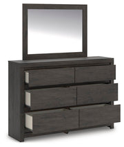 Fraluna Queen Panel Bed, Dresser, Mirror, and Nightstand - PCB3370B10