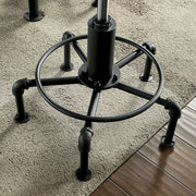 Fran Sand Black/Light Oak Dining Table - CM3373RT-TABLE