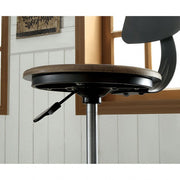 Fran Sand Black/Light Oak Dining Table - CM3373RT-TABLE