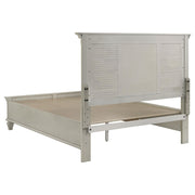 Franco 5-piece Queen Bedroom Set Distressed White - 205330Q-S5