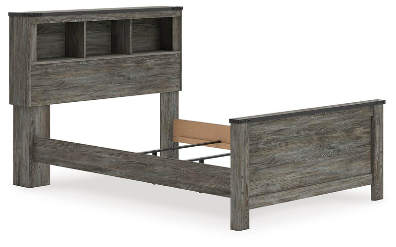 Frandern Full Bookcase Bed, Dresser and Mirror - B4480B6