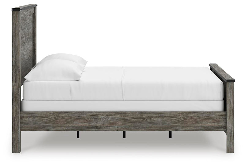 Frandern Full Panel Bed, Dresser and Mirror - B4480B20