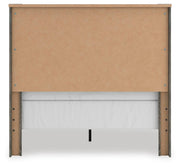 Frandern Full Panel Bed, Dresser and Mirror - B4480B20