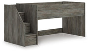 Frandern Gray Twin Loft Bed - B4480B12