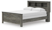 Frandern Queen Bookcase Bed, Dresser and Mirror - B4480B7