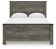 Frandern Queen Panel Bed, Dresser and Mirror - B4480B22