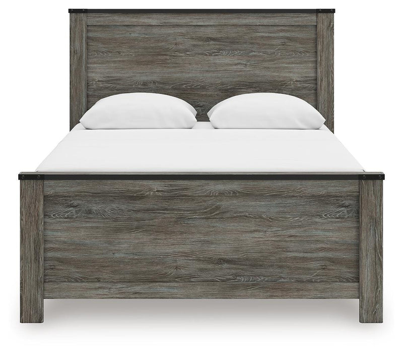 Frandern Queen Panel Bed, Dresser and Mirror - B4480B22