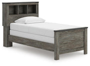 Frandern Twin Bookcase Bed, Dresser and Mirror - B4480B5