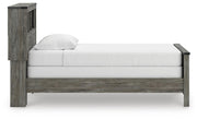 Frandern Twin Bookcase Bed, Dresser and Mirror - B4480B5