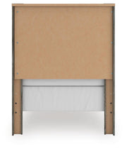 Frandern Twin Panel Bed, Dresser and Mirror - B4480B18