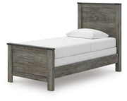 Frandern Twin Panel Bed, Dresser and Mirror - B4480B18