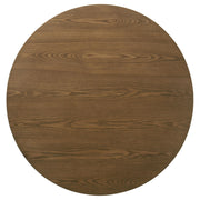 Franklin 36-inch Round Pedestal Coffee Table Dark Brown - 706438
