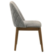 Franklin Upholstered Dining Side Chair Grey (Set of 2) - 193822