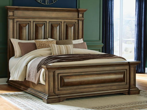 Frantanna Brown California King Panel Bed - PCB949B7