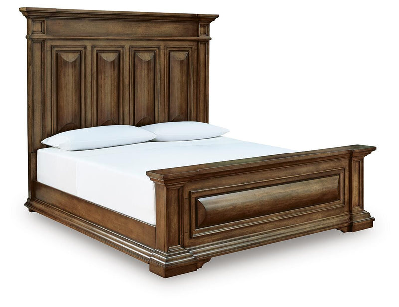 Frantanna Brown California King Panel Bed - PCB949B7