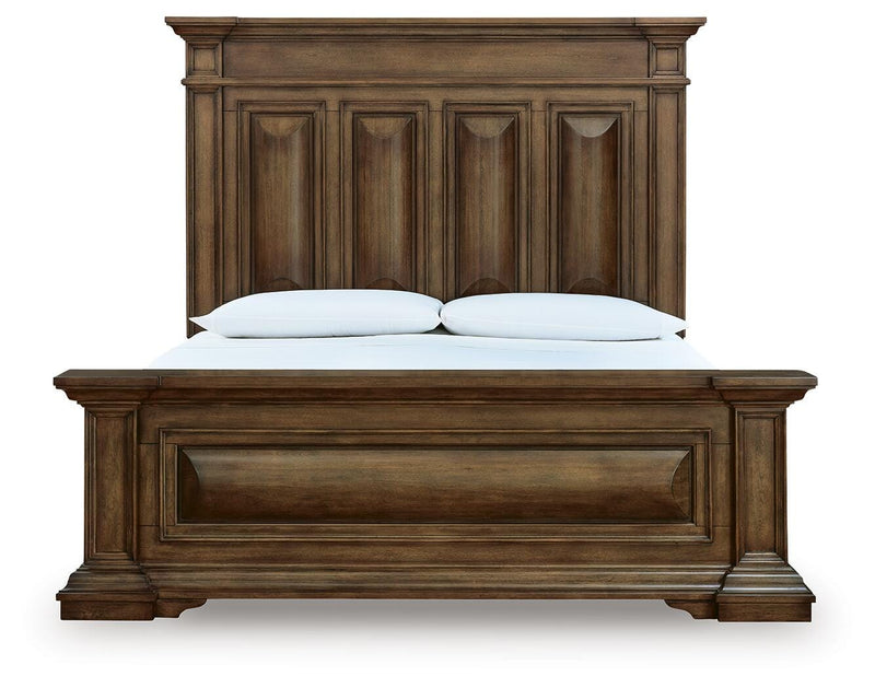 Frantanna Brown California King Panel Bed - PCB949B7