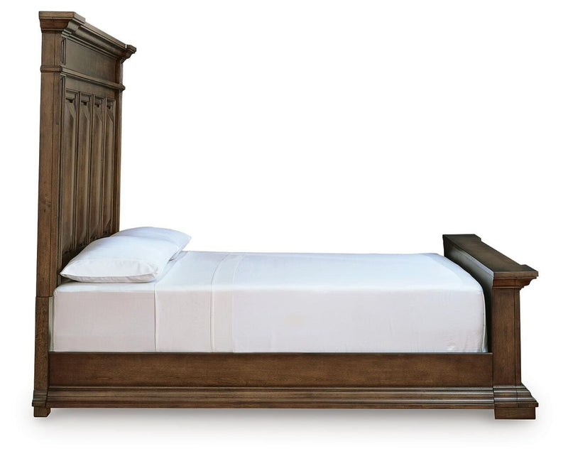 Frantanna Brown California King Panel Bed - PCB949B7