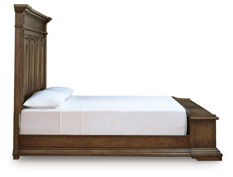 Frantanna Brown King Panel Storage Bed - PCB949B8