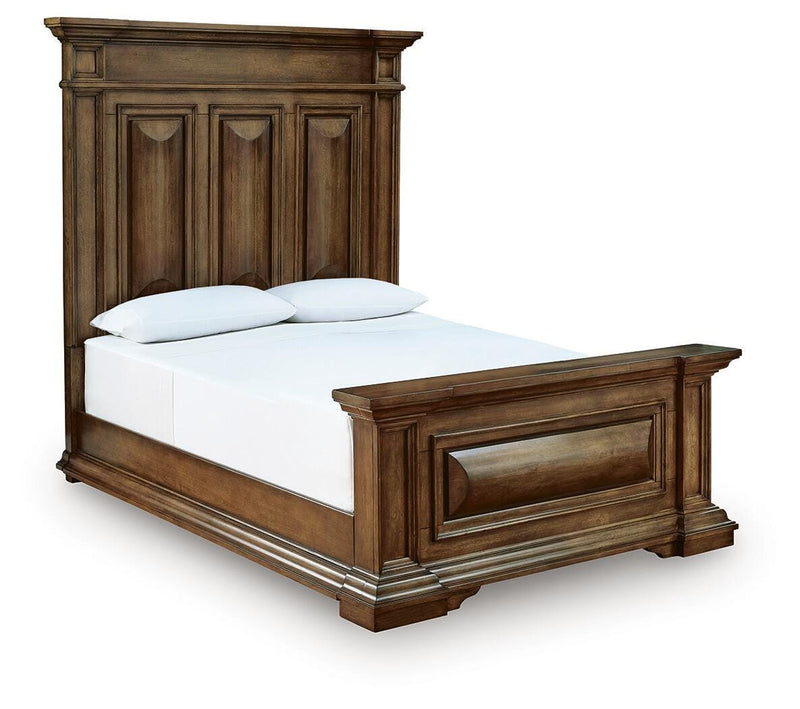 Frantanna Brown Queen Panel Bed - PCB949B2