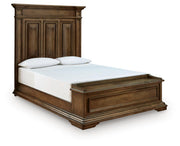 Frantanna Brown Queen Panel Storage Bed - PCB949B4