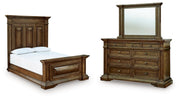 Frantanna Queen Panel Bed, Dresser and Mirror - PCB949B3