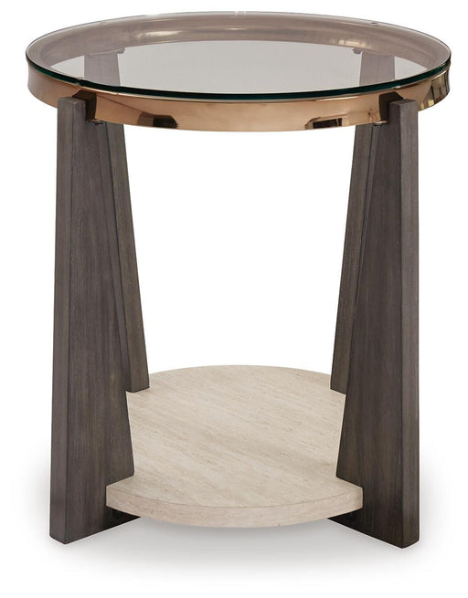 Frazwa Coffee Table with 1 End Table in Multi - PKG018492