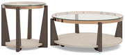 Frazwa Coffee Table with 1 End Table in Multi - PKG018492