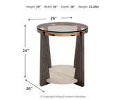 Frazwa Coffee Table with 1 End Table in Multi - PKG018492