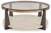 Frazwa Coffee Table with 2 End Tables in Multi - PKG018493