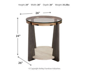 Frazwa Coffee Table with 2 End Tables in Multi - PKG018493