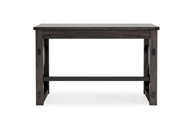 Freedan Grayish Brown 48" Home Office Desk - Gate FurnitureOffice Desks