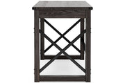 Freedan Grayish Brown 48" Home Office Desk - Gate FurnitureOffice Desks
