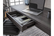 Freedan Grayish Brown 48" Home Office Desk - Gate FurnitureOffice Desks