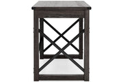Freedan Grayish Brown 48" Home Office Desk - Gate FurnitureOffice Desks