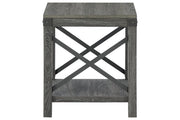 Freedan Grayish Brown End Table - Gate FurnitureEnd Table