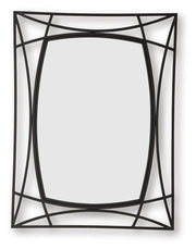 Freenville Black Accent Mirror - A8010408