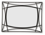 Freenville Black Accent Mirror - A8010408