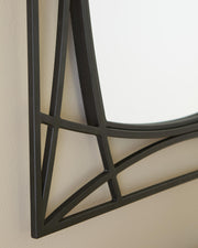 Freenville Black Accent Mirror - A8010408