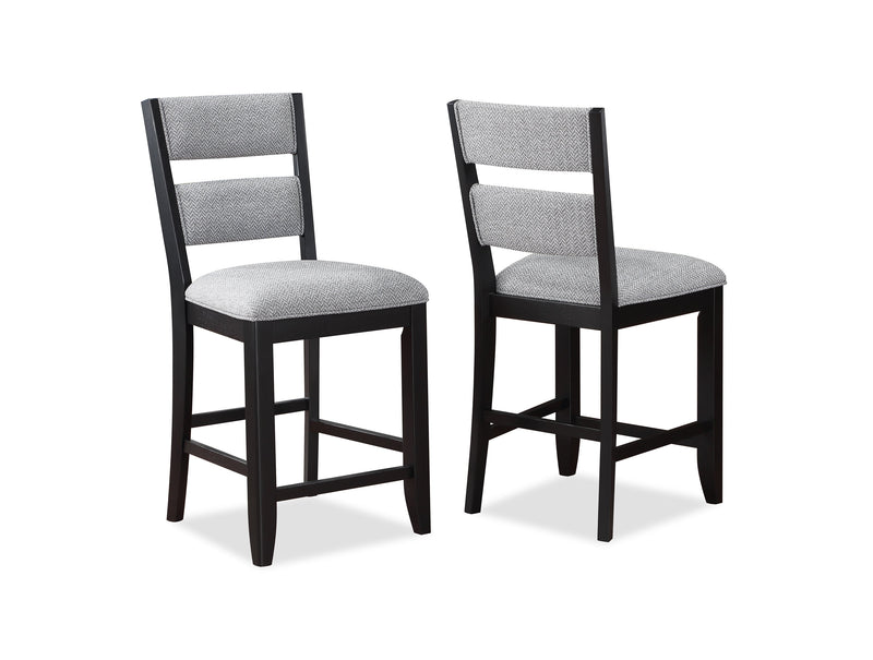 Frey Black/Gray Counter Height Dining Set - Gate FurnitureCounter Height Set