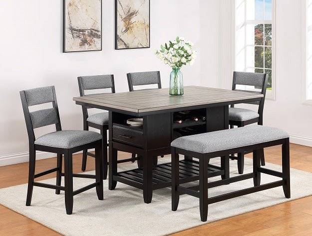 Frey Counter Height Chair (Set of 2) - Gate Furniture