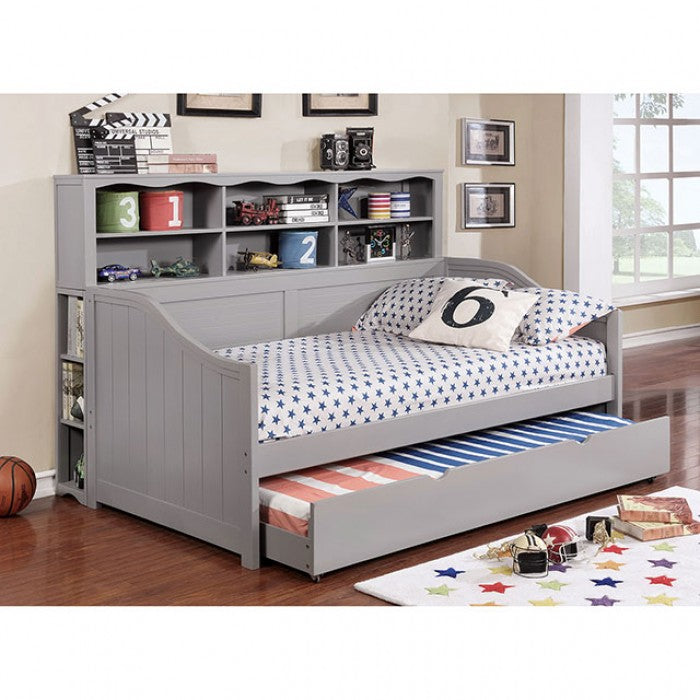 Frida Gray Bookcase - CM1950GY-BC-PK